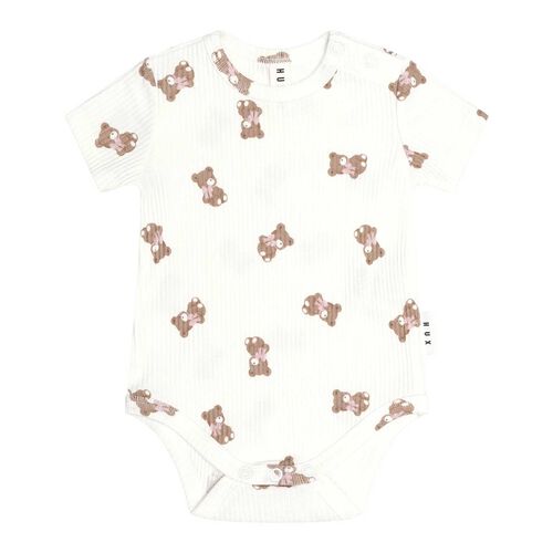 Huxbaby Tumbling Bow Huxette S/Slv Bodysuit